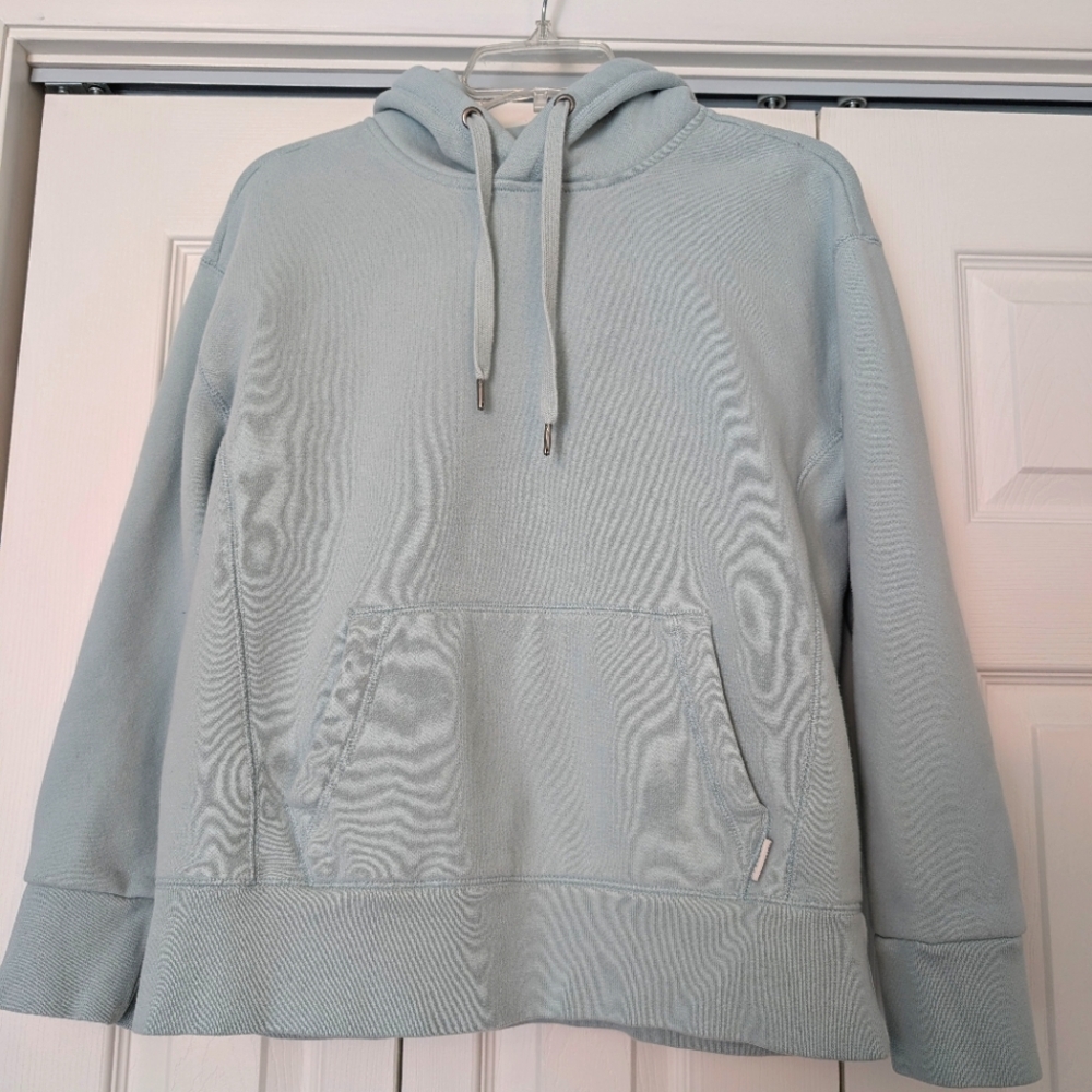 Hollister Aqua Heavyweight Hooded Sweatshirt
